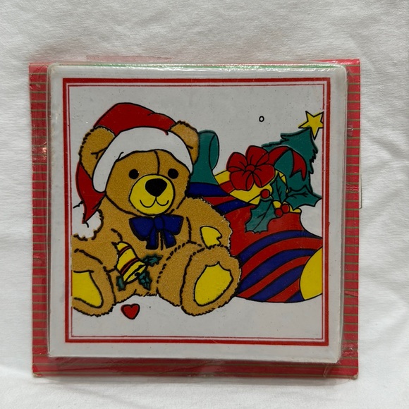 Christmas tile trivet - Picture 1 of 4